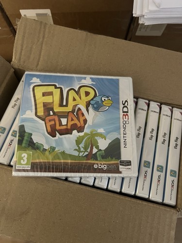 Lot 15 jeux vidéo Flap Flap Nintendo 3DS neuf sous blister stock revendeur Desto - Imagen 1 de 6