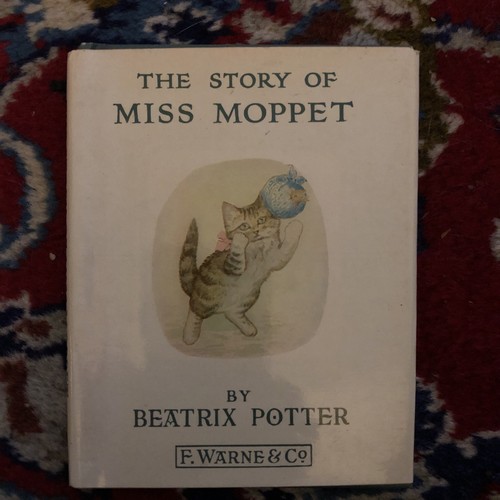 Beatrix Potter THE STORY OF MISS MOPPET Vintage - Picture 1 of 7