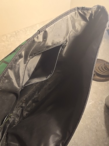 Ninja Turtles Retro Umhängetasche Messenger Bag Bioworld 2008 bestickt schwarz - Bild 10 von 11