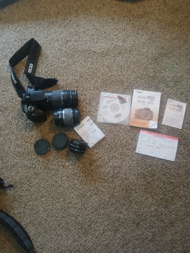 Canon EOS Rebel XTi 400D (with bag & lenses) - Picture 3 of 3