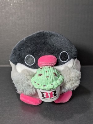 Zuru Snackles Series 2 Penelope Penguin Baskin Robbins Ice Cream 5  Plush OPENED