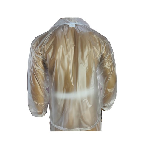 Haian Transparent PVC Men's Jacket For Fetish Fashion Enthusiasts Sexy Must-Have - Picture 23 of 25