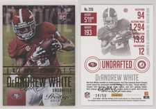 2015 Panini Prestige Rookie Extra Points Gold /50 DeAndrew White #226 Rookie RC