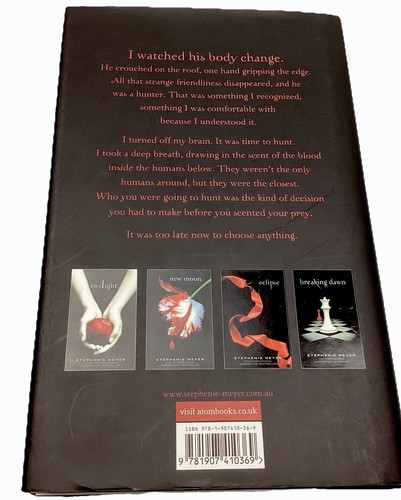 Short Second Life Of Bree Tanner Book Eclipse Novella Vampire HC Stephenie Meyer - Picture 3 of 19