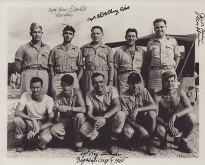 BOCK''S CAR CREW - AUTOGRAPHED SIGNED PHOTOGRAPH WITH CO-SIGNERS
