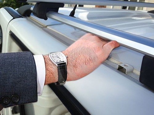 Cross Bars For Roof Rails 2016+ Mazda BT-50 Raised Roof Rails Aluminium Carrier - Picture 8 of 10