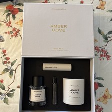 Abercrombie  Fitch Amber Cove Perfume Gift Set  EDF, Travel Spray, Candle