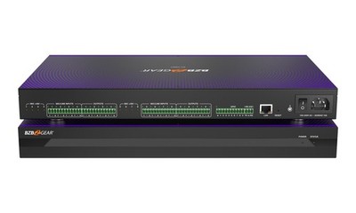 BZBGEAR 8x8 Balanced Digital Audio Processor/Matrix with AEC/ANS/AGC/Auto Mixer
