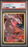 2015 POKEMON XY BLACK STAR PROMOS #XY74 FULL ART/RESHIRAM PSA 8