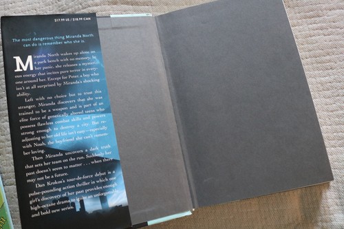 SIGNED False Memory by Dan Krokos teen fantasy paranormal hardback book - Bild 2 von 9