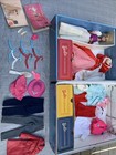 1966 Mattel Barbie Doll + Clothes/Accessories with 1964 Doll Case (Sc)