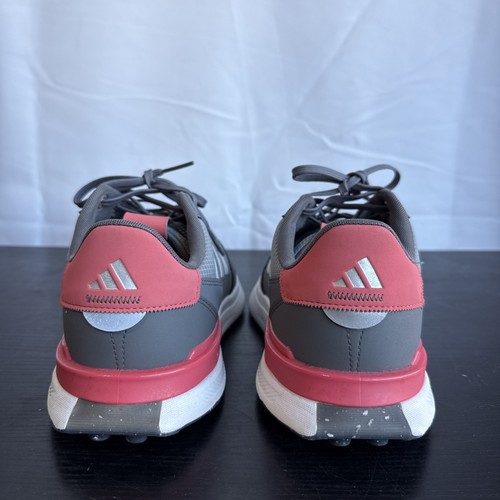 Adidas S2G SL 24 Mens Size 11 Grey White Coral Spikeless Golf Shoes NEW - Picture 5 of 12