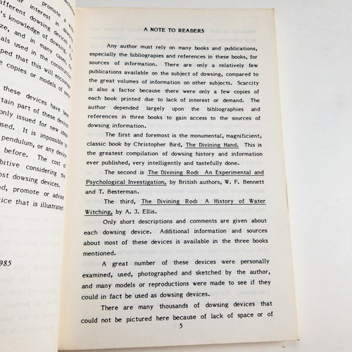 Vintage 1985 Dowsing Devices Sketchbook DEvices and Tools by O. T. Branson Rare - Imagen 5 de 16