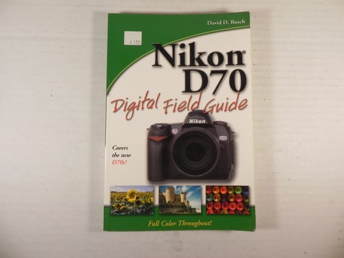 Nikon D70 Digital SLR Camera/ DX 55-200mm Lens/Charger/SD Card/Remote/Books/Bag - Picture 20 of 24