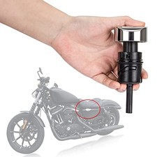 Oil Dipstick Filler Plug Oil Dipstick Tank Filler Plug for Sportster Chrome