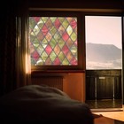 1pc Fenster Privatsphäre Film Glasfenster Dekorative Vinyl -Aufkleber