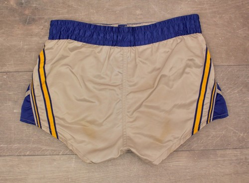 Men's VTG 1950s Rawlings Grey & Blue Basketball / Athletic Shorts Sz 34 50s - Picture 2 of 10
