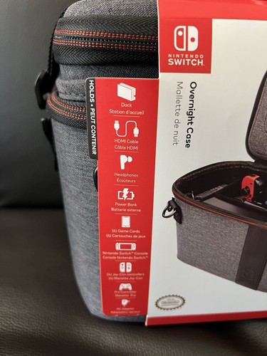PDP Nintendo Switch Pull-N-Go Case Travel Carrying Bag Elite Edition Brand NEW - Picture 3 of 5