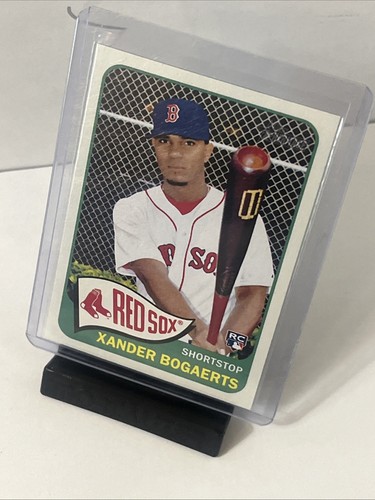 Xander Bogaerts 2014 Topps Heritage hohe Nummer RC Rookie #H550 Boston Red Sox - Bild 2 von 3