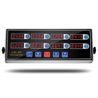 Kitchen Timers for Cooking, 8 Channel, Commercial Grade, Stainless Steel, LED...