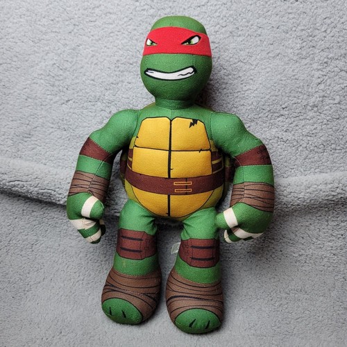 Peluche Teenage Mutant Ninja Turtles Raphael Practice Pal Talking TMNT Playmates - Imagen 2 de 6