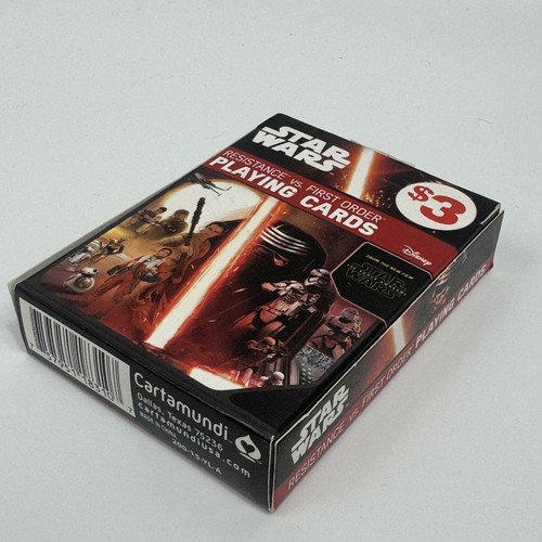 Star Wars The Force Awakens Resistance vs. First Order Playing Game Cards C110 - Picture 3 of 4