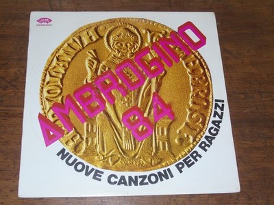 AMBROGINO 84 - NEUE JUNGENLIEDER - MIT GRÜNEN ÄPFELN - LIEBEVOLL - LP