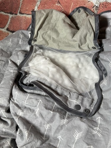 2 Baby Car Seat Canopy Baby Infant Carseat Canopy Cover Blanket Fit All Seat - Picture 3 of 6