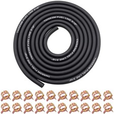 316 Inch Id Fuel Line Hose 10ft 20 Hose Clamps For Small Gas Engines