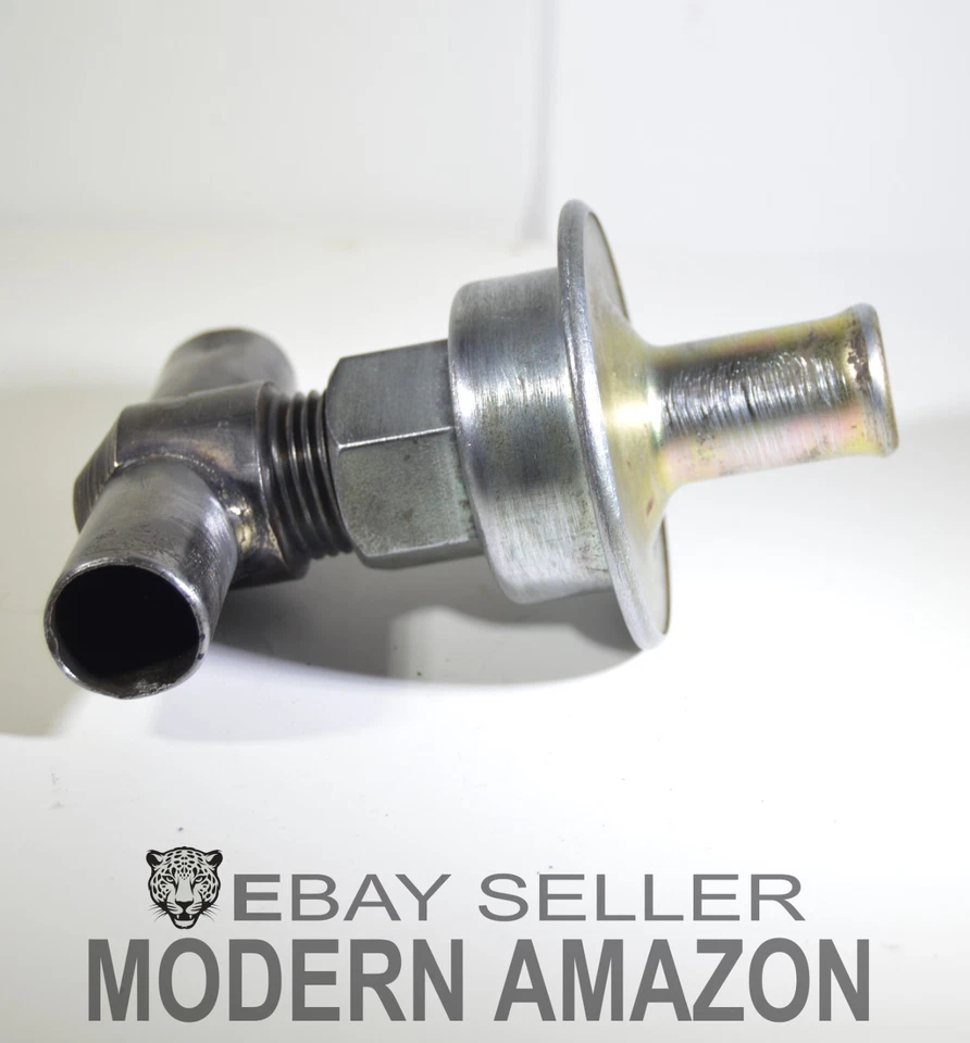 Jaguar XJS V12 76-92 AIR INJECTION CHECK VALVE (C34017) + T-PIECE (EAC3714) OEM - Image 2 of 4