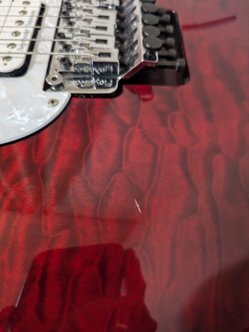 edwards snapper　E-SN-145FR USED Edwards by ESP Snapper E-SN-145FR STBC Black Cherry