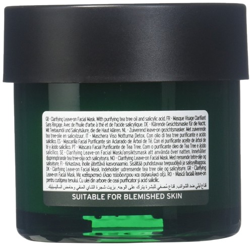 THE BODY SHOP Tea Tree Anti-Imperfection Skin Clearing Night Mask, 2.6 Oz - Picture 2 of 4