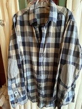 Tasso Elba Long Sleeve Plaid Shirt Sz Xl