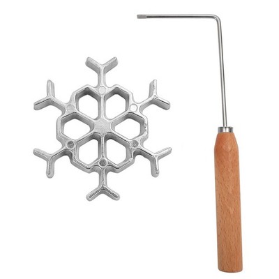 Hohle Bratform Aus Aluminiumlegierung, Frittierte Garnelenkuchen, Snack, Kü5735