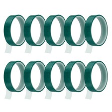 10 Rolls Heat Tape, 20mm x 16m(52FT) High-Temperature Resistant Tape, Green