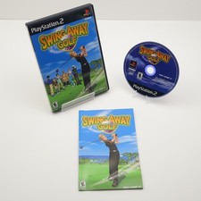 Swing Away Golf PlayStation 2 PS2 2000 CIB-CLEANED-TESTED, Free Shipping