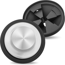 Garbage Disposal Splash Guard with Sink Drain Stopper Cover, Stainless Steel Gar