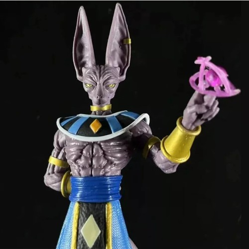 Beerus Figure Anime Dragon Ball Z God Destruction Collectible Statue 30cm - Foto 5 di 5