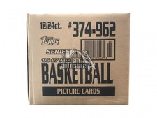 1996-97 Topps Series 2 Basketball Retail 12 Box Case