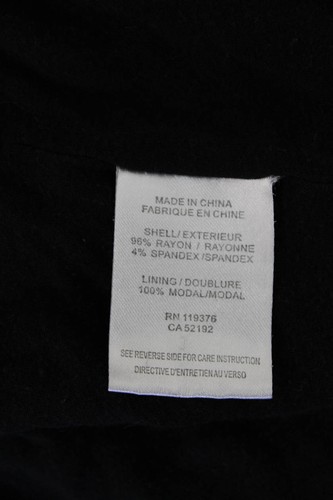 Helmut Lang Womens Full Zip Collared Hoodie Jacket Black Size P - Picture 6 of 8