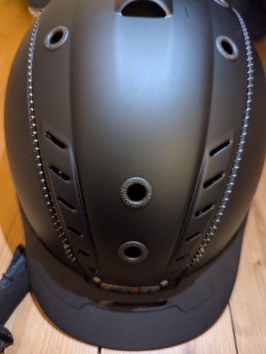 Casco Mistrall-2 Reithelm - Schwarz, Gr. XS-S (50-54cm) - Bild 4 von 6