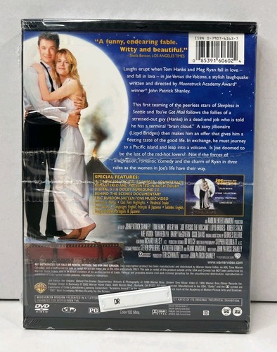 Joe Versus the Volcano [1990] (DVD, 2010) - Brand New/Sealed  - Imagen 2 de 6