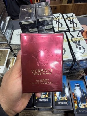 Versace Eros Flame Eau de Parfum Natural Spray, Regular Size 100 mL
