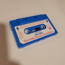 VINTAGE 1989 cassette TEDDY RUXPIN The Great Grundo Groundrace