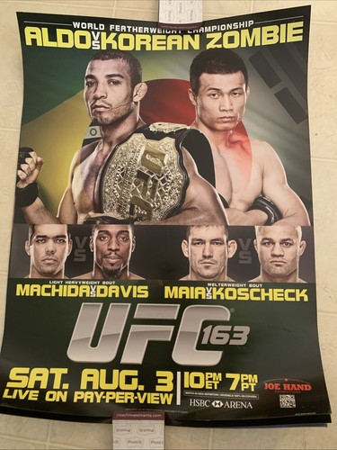 UFC 18x24 Poster CHOOSE ONE 108 145 146 149 150 153 163 184 206 236 113/114 Fox - Bild 6 von 13