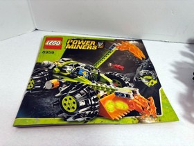 LEGO Power Miners: Claw Digger 8959 + two Stone Choppers 8956