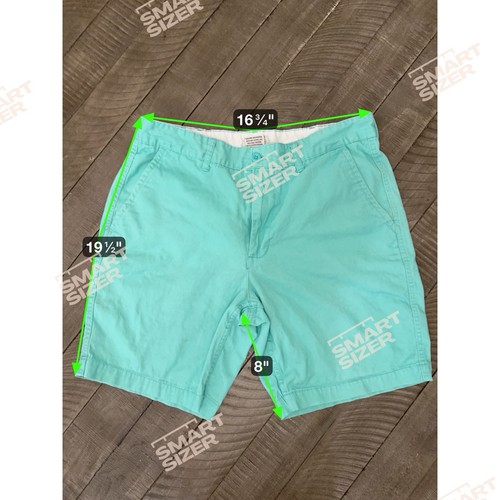 St John’s Bay Men’s Size 36 Teal Chino Shorts - Picture 4 of 4