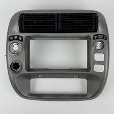 1995-2004 Ford Explorer Ranger Radio Trim Bezel Dash Center 4wd Silver Oem