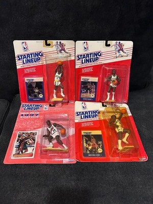 1988 Seattle Supersonics NBA Starting Lineup SET Dale Ellis, Derrick McKey, Cage