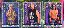 TOPPS SLAM ATTAX  2017 10th EDITION RIC FLAIR STEVE AUSTIN, EDGE HALL OF FAME